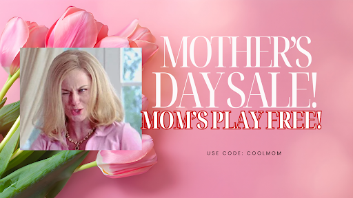 Mother's Day Sale at Clueclock Escape. Moms play free! Use code COOLMOM.